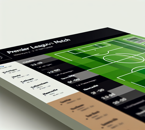 프리미어리그 토트넘 뉴캐슬 경기 일정
